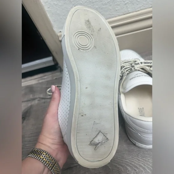 Zadig & Voltaire Perforated White Sneakers - Picture 7 of 7